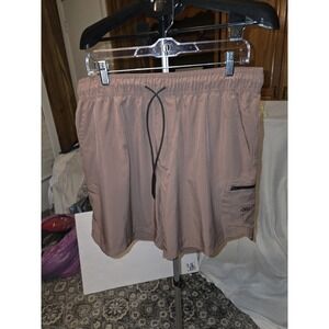 L3gend Shorts Brown Size XL Drawstring Waist. 17"-19" Waist, 13" Rise, 7" I...